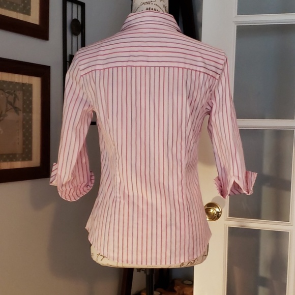 Express Fitted Stretch Blouse Size 6 - Picture 4 of 5